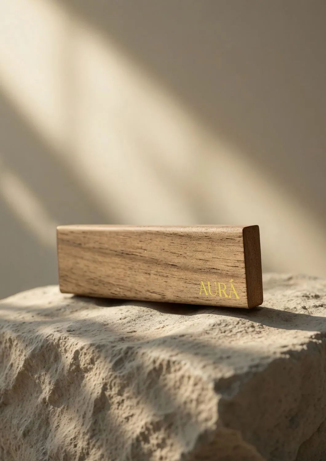 AURÁ A°7 NUT zdjecie produktowe na kamieniu